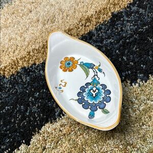 1970s RARE VINTAGE ROYAL WORCHESTER PALMYRA COLLECTION OVAL SERVING DISH 9" OVAL